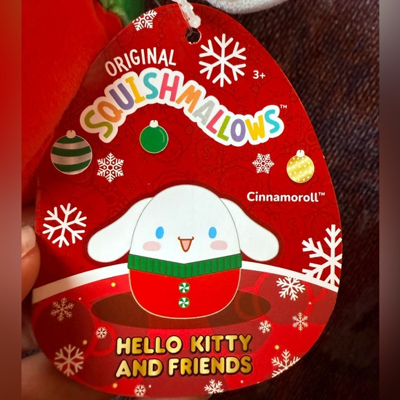 Squishmallows Holiday Hello Kitty & Friends Trio 7-8 Inch - NWT - Picture 3 of 8